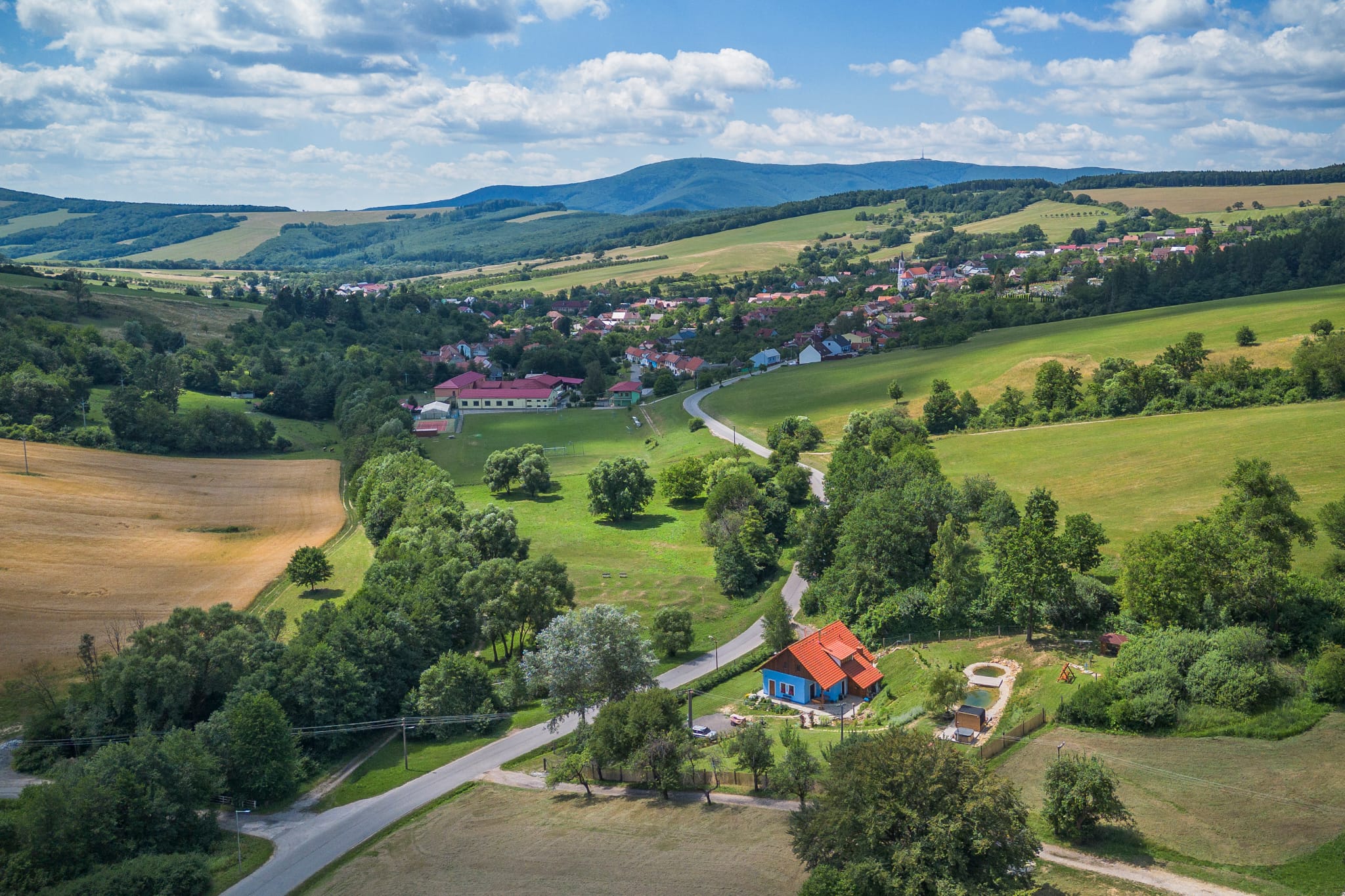 Výhled na Velký Lopeník